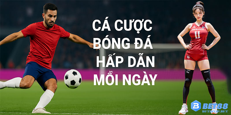 Cá cược bóng đá hấp dẫn mỗi ngày