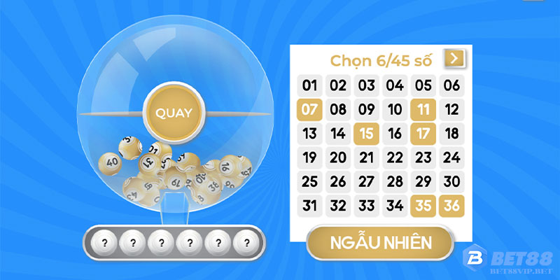 Giao diện xổ số Bet88 thân thiện, dễ theo dõi kết quả